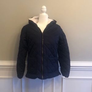 NWOT - Old Navy Quilted Sherpa Lined Hooded Jacket